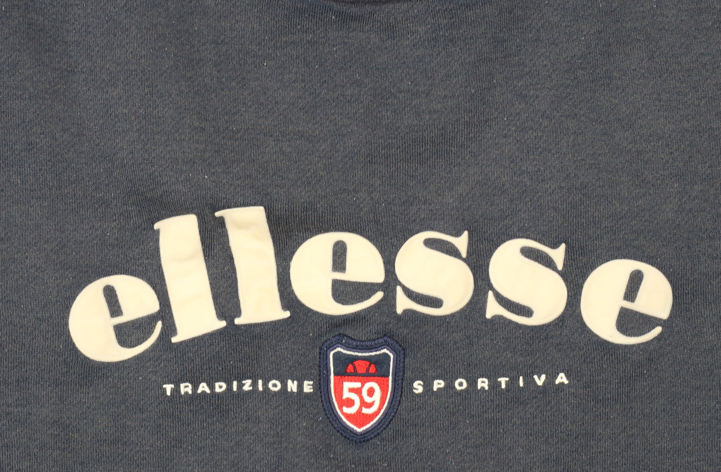 Ellesse Men's Blue Pullover Sweatshirt M Crew Neck Logo Sport