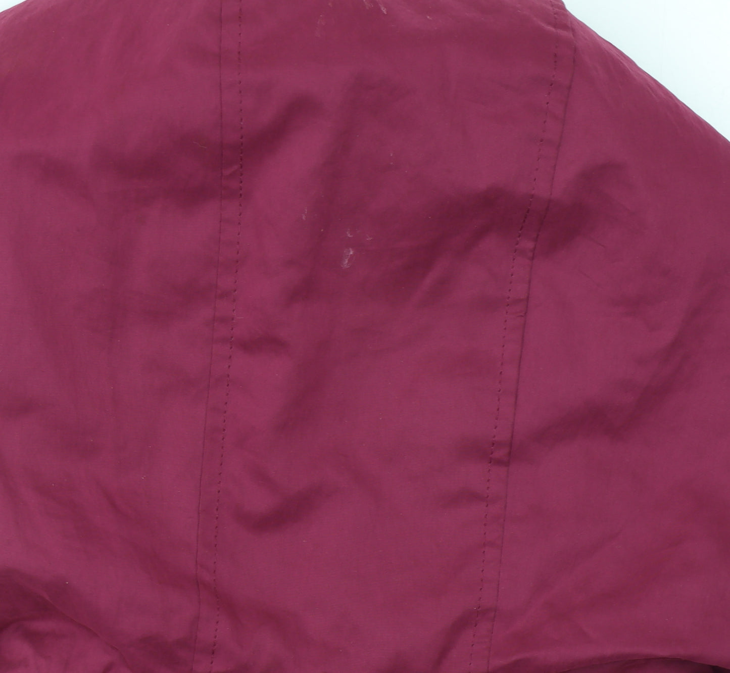 Tu Women’s Purple Hooded Parka Jacket Size 16 Polyester Blend