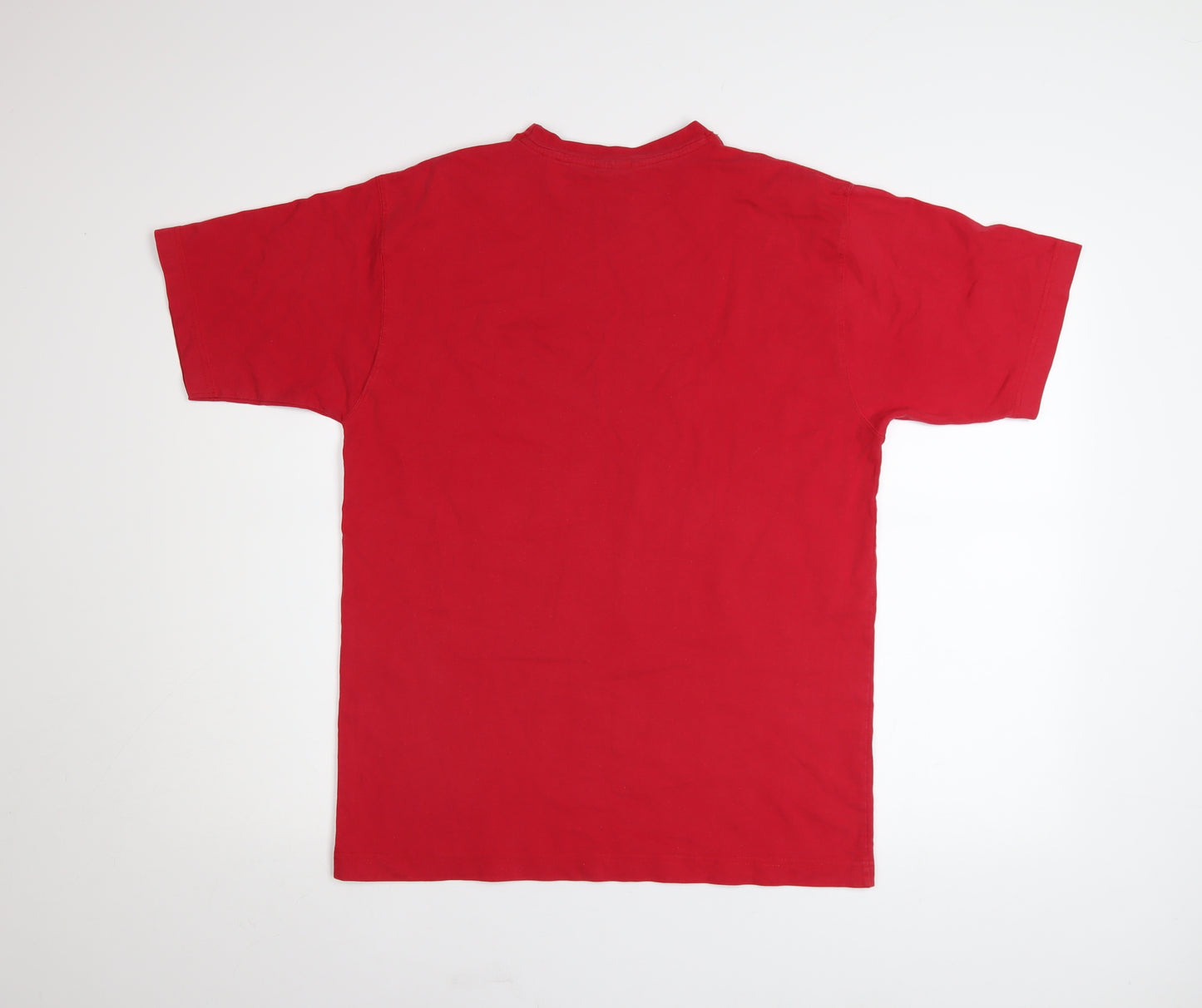 Timberland Men's Red Cotton Logo Polo Shirt Size S