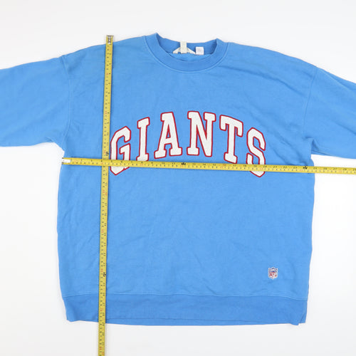 H&M Men's Blue Giants Logo Pullover Sweatshirt Size L