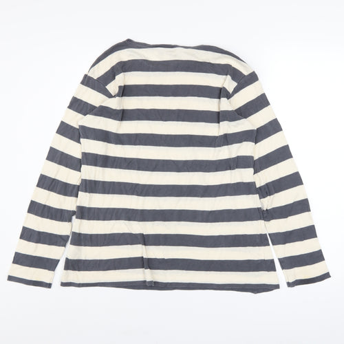 Marks and Spencer Autograph Women's Striped Long Sleeve Lyocell T-Shirt Size 12