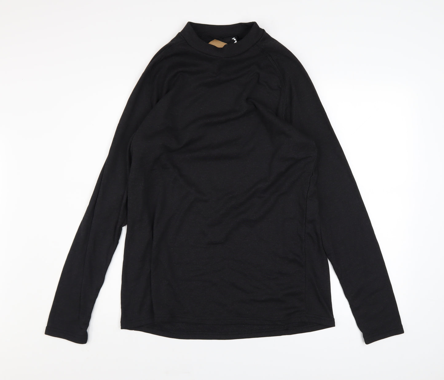 Wedze Men's Black 2XL Thermal Ski Long Sleeve Top