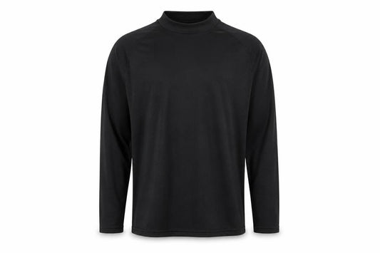 Wedze Men's Black 2XL Thermal Ski Long Sleeve Top