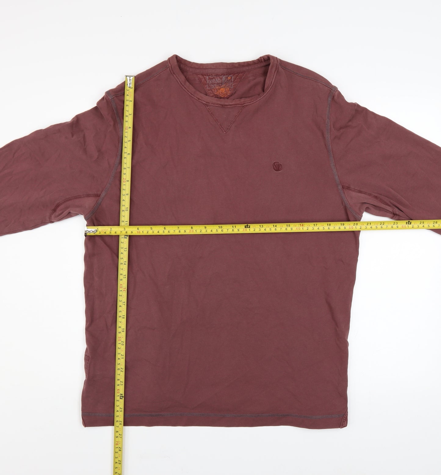 FatFace Men's Brown Cotton Crew Neck Pullover Sweatshirt M