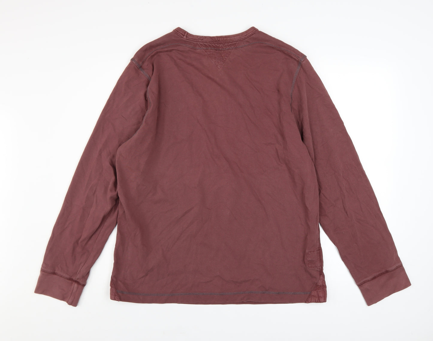 FatFace Men's Brown Cotton Crew Neck Pullover Sweatshirt M