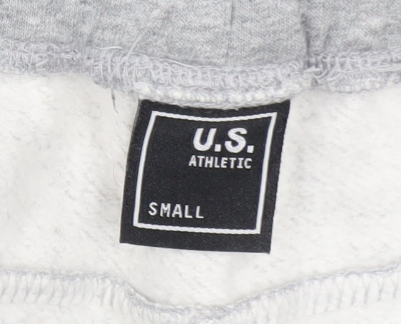 U.S. Athletic Men's Grey Small Jogger Trousers with Pockets