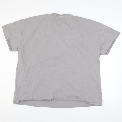George Women’s Grey Mean Girls T-Shirt Size 18 Crew Neck Short Sleeve