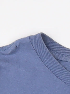 Polo Ralph Lauren Men's Blue Cotton Crew Neck T-Shirt Medium