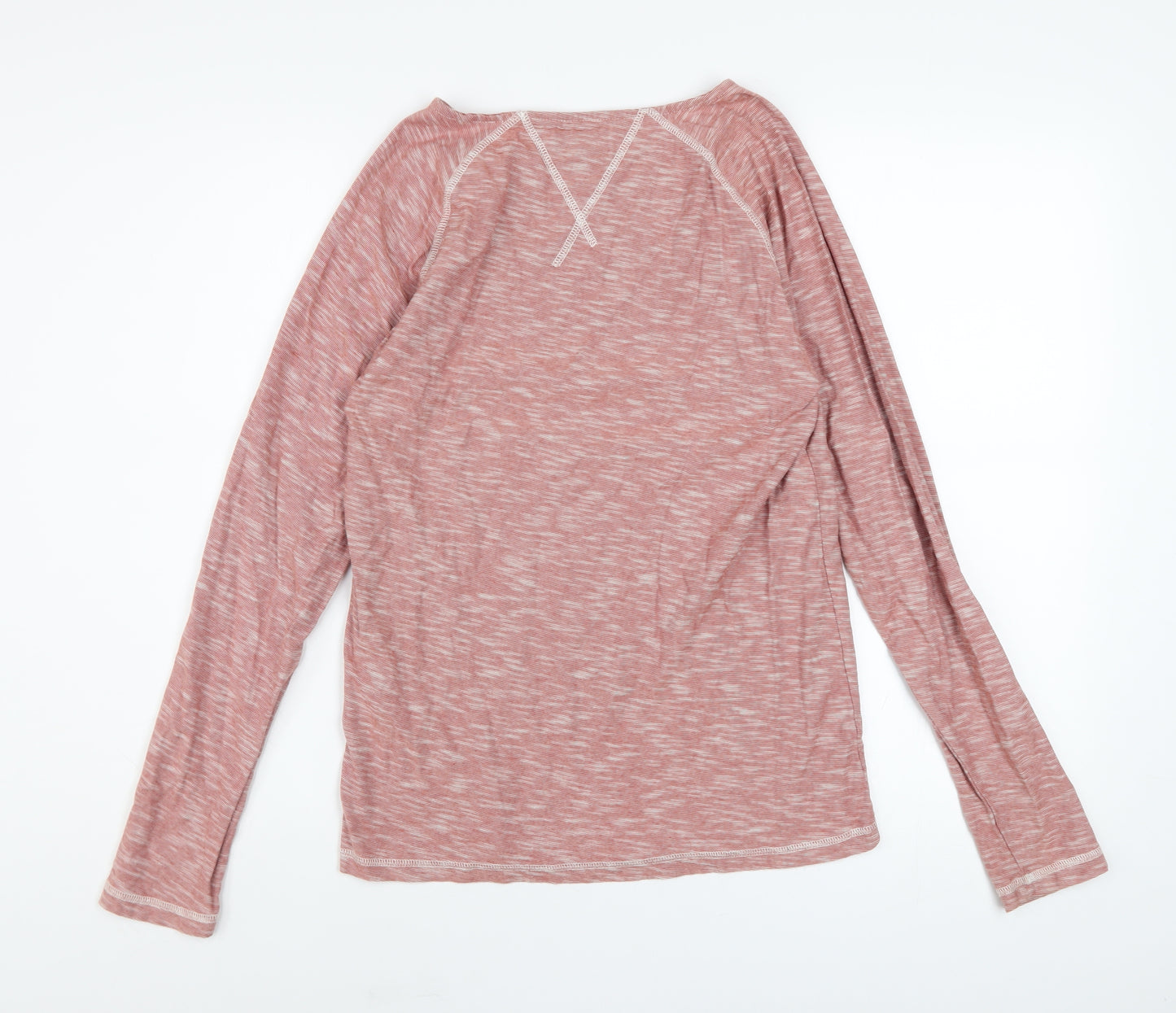 Nudie Jeans Co Men’s Pink Long Sleeve Organic Cotton Top XS