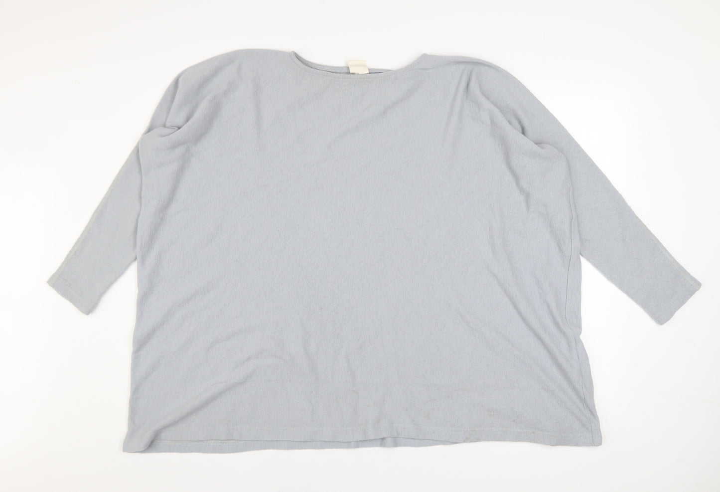 by basics Womens Grey Wool Pullover Jumper Medium