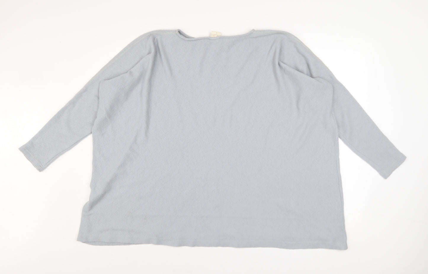 by basics Womens Grey Wool Pullover Jumper Medium