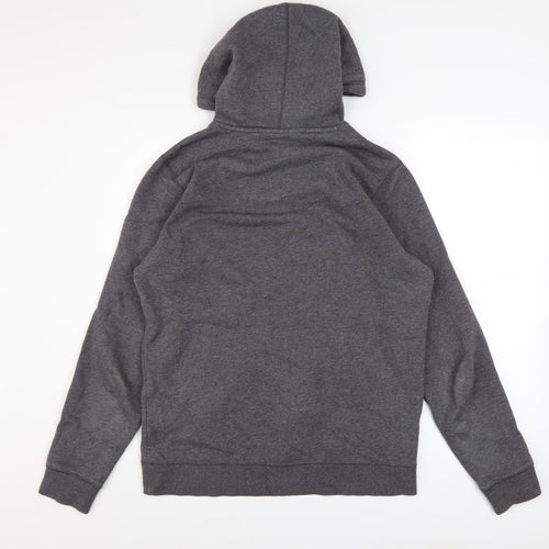 Under Armour Men's Grey Small Pullover Hoodie Fitted ColdGear