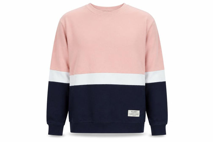 Pull&Bear Men's Multicoloured L Crew Neck Cotton Sweatshirt