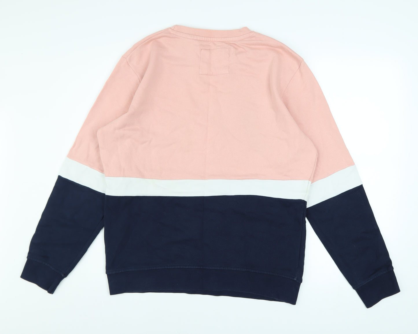 Pull & Bear Men's Multicoloured L Crew Neck Cotton Sweatshirt