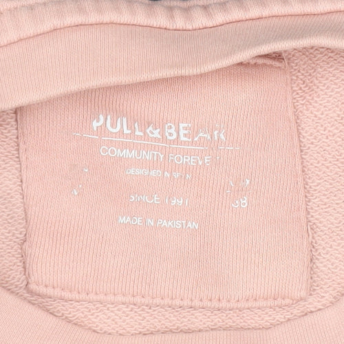 Pull & Bear Men's Multicoloured L Crew Neck Cotton Sweatshirt