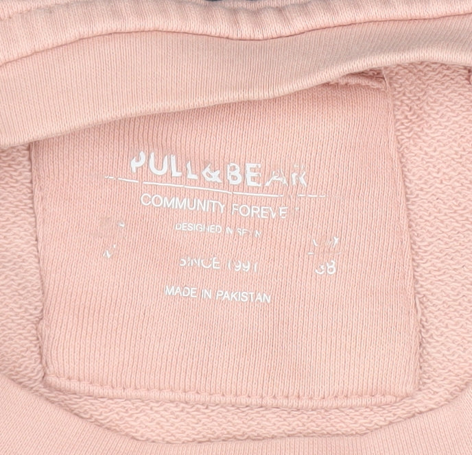 Pull & Bear Men's Multicoloured L Crew Neck Cotton Sweatshirt