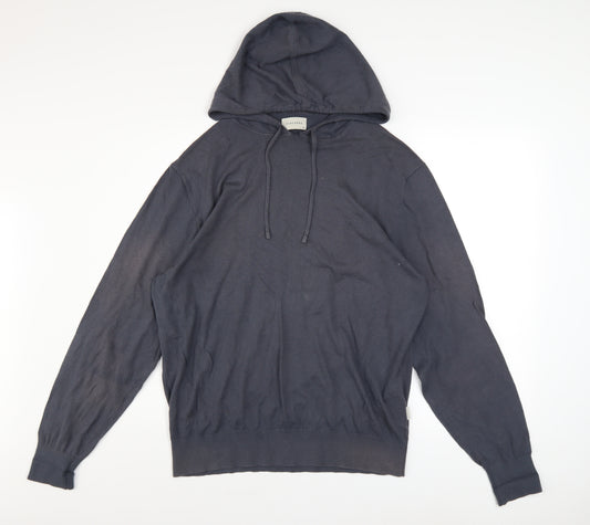 Scalpers Men’s Black XL Pullover Cotton Hoodie