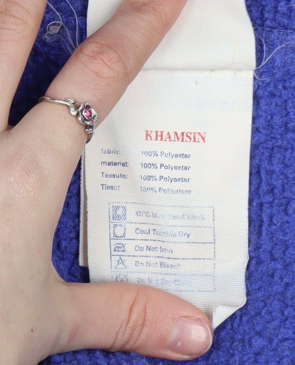 Berghaus Men’s Blue Fleece Jacket L Regular Outdoor Khamsin