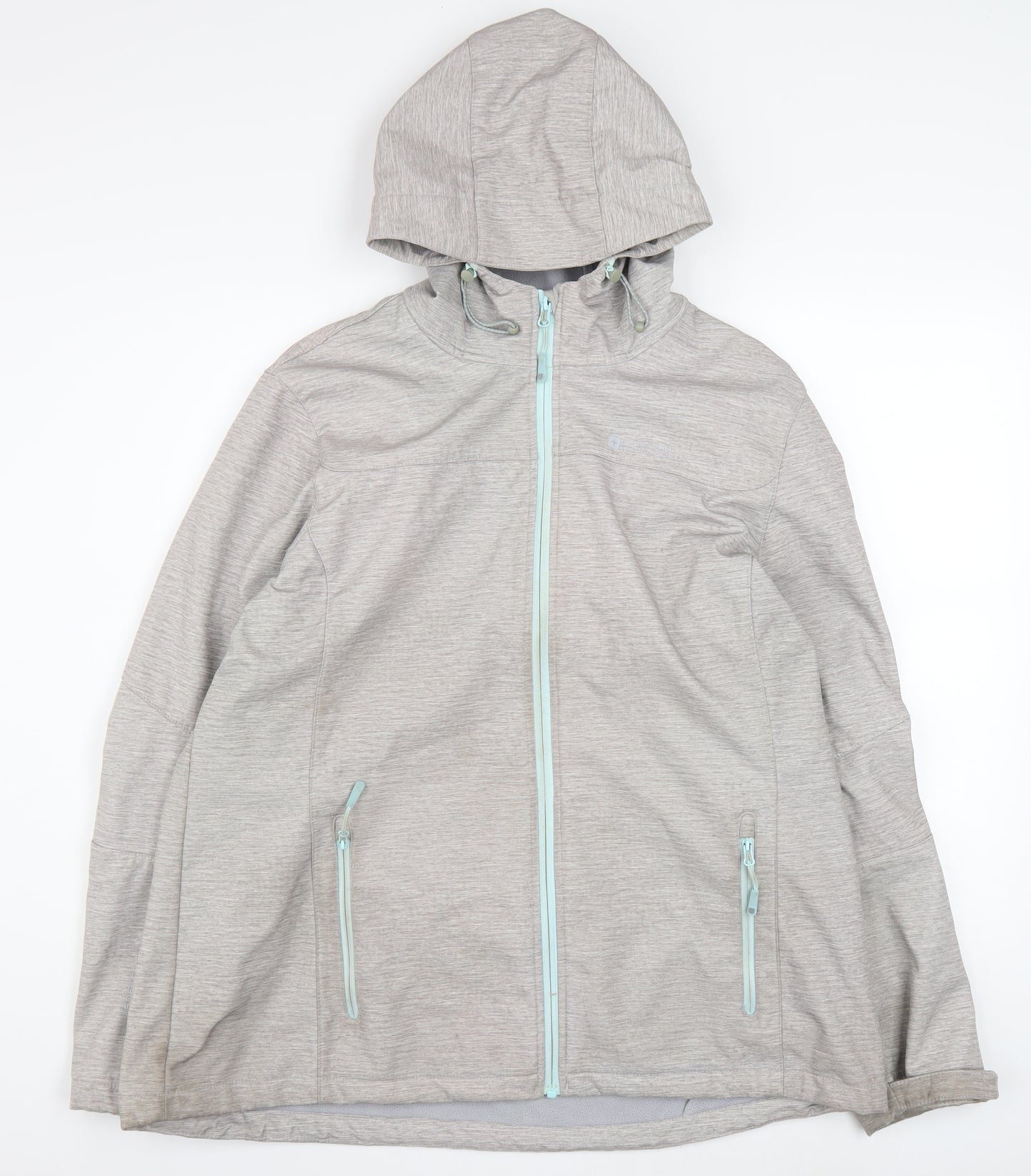 Mountain Warehouse Women's Grey Size 20 Softshell Hooded Jacket