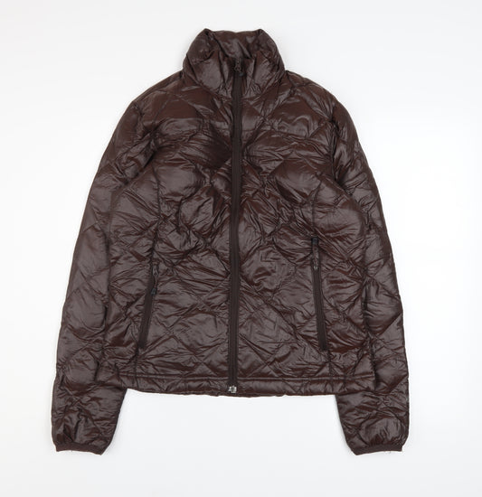 The North Face Women's Brown Medium Quilted Puffer Jacket