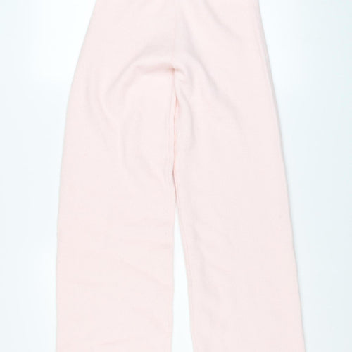 Angel Beach Womens Pink XS High Waist Knit Lounge Sweatpants