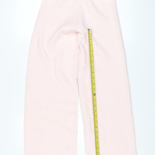 Angel Beach Womens Pink XS High Waist Knit Lounge Sweatpants