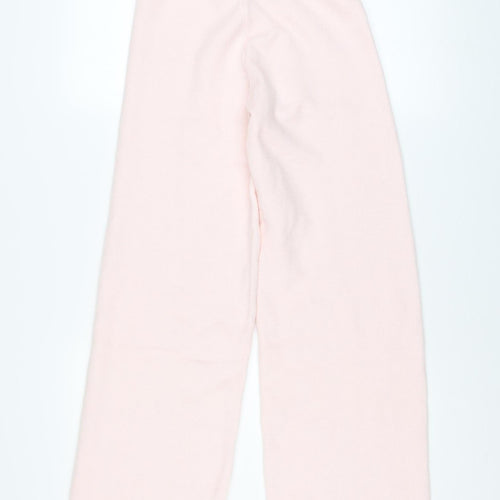 Angel Beach Womens Pink XS High Waist Knit Lounge Sweatpants