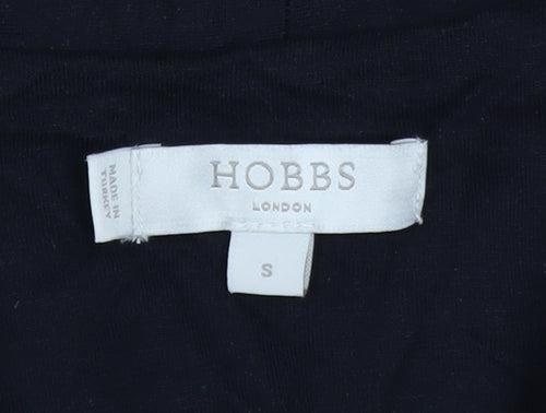 Hobbs Women Brown Leopard Print Wrap Blouse Size S