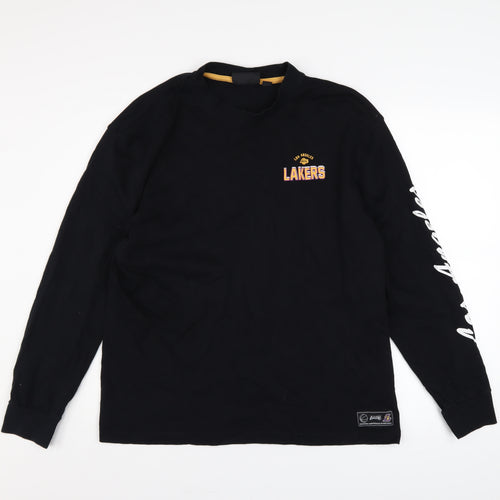 NBA Los Angeles Lakers Men's Black M Pullover Cotton Sweatshirt