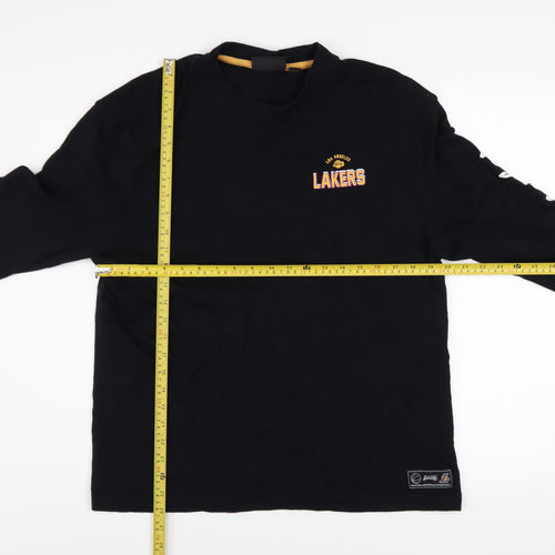NBA Los Angeles Lakers Men's Black M Pullover Cotton Sweatshirt