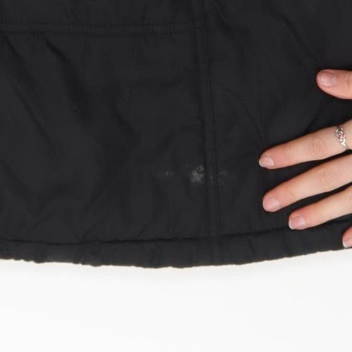 Four Seasons Women's Black Long Puffer Coat Size M