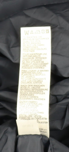 Marks and Spencer Women's Blue Waterproof Rain Jacket UK 12