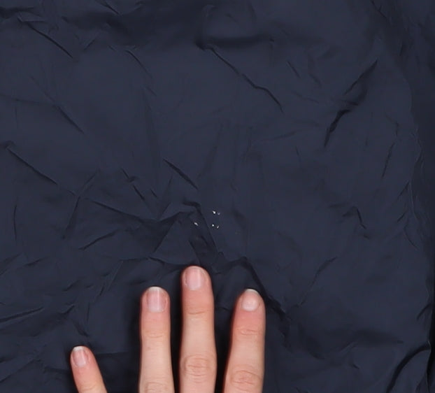 Marks and Spencer Women's Blue Waterproof Rain Jacket UK 12