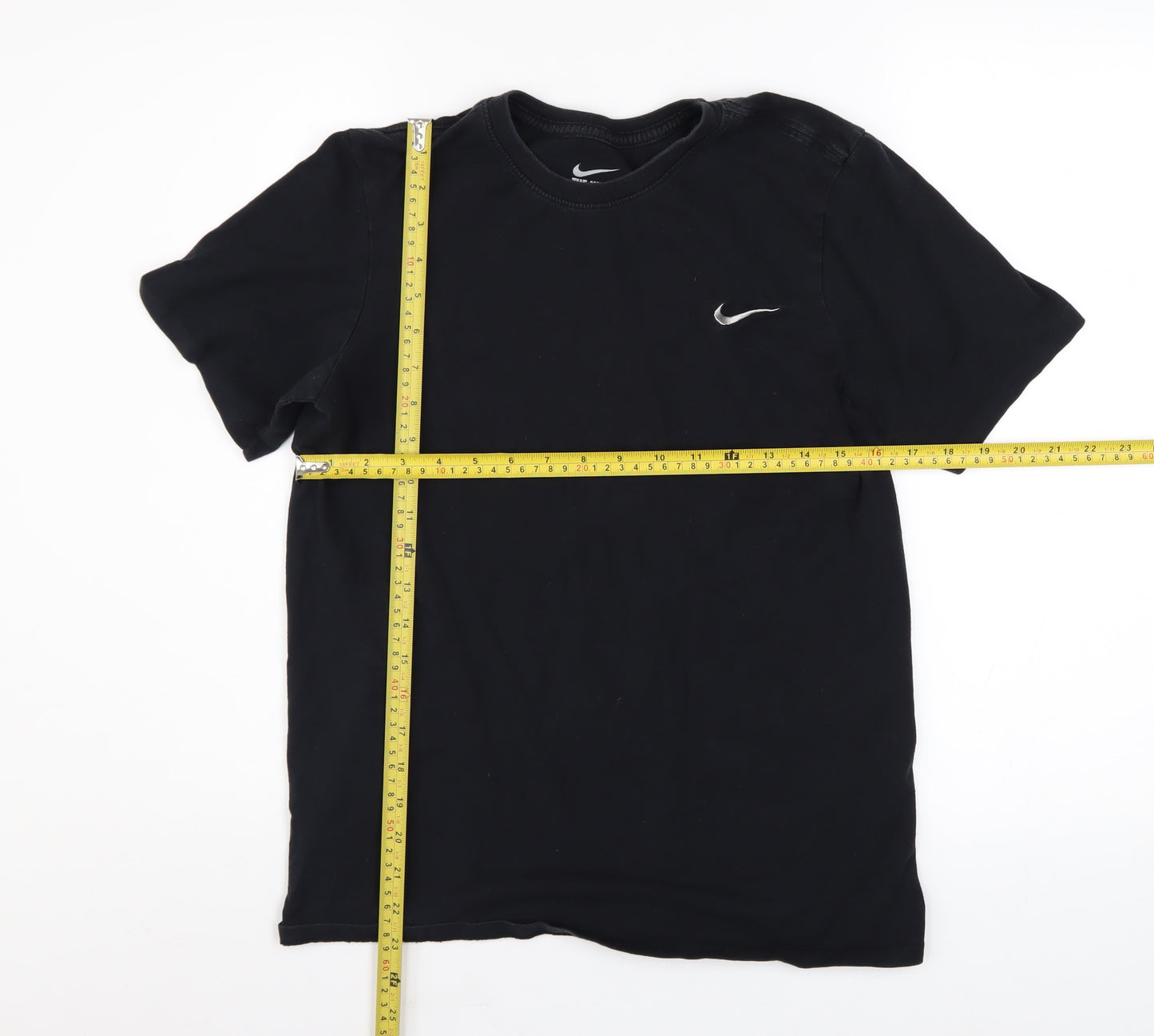 Nike Men's Black Athletic Cut Crew Neck T-Shirt Size S