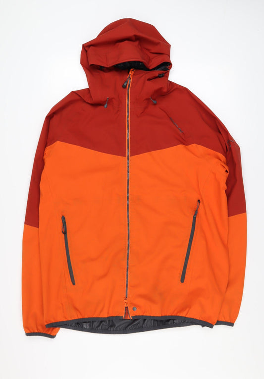 Regatta Men's Orange XL Waterproof Hooded Anorak Jacket