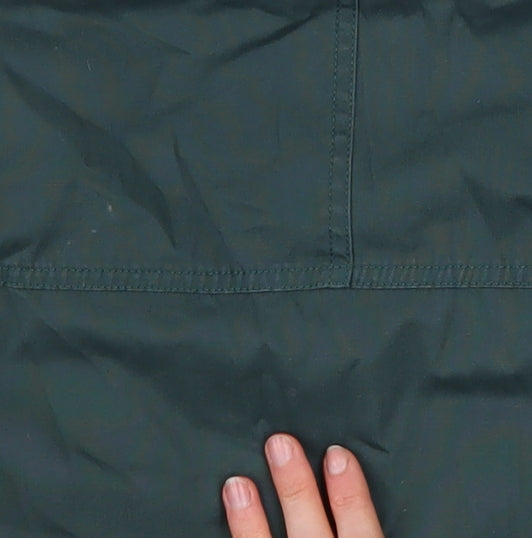 Marks and Spencer Men's Green L Overcoat Jacket Cotton Blend