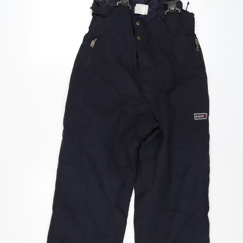 Super A by Torstai Women's Black Size 12 Snow Pants Waterproof Ski Trousers