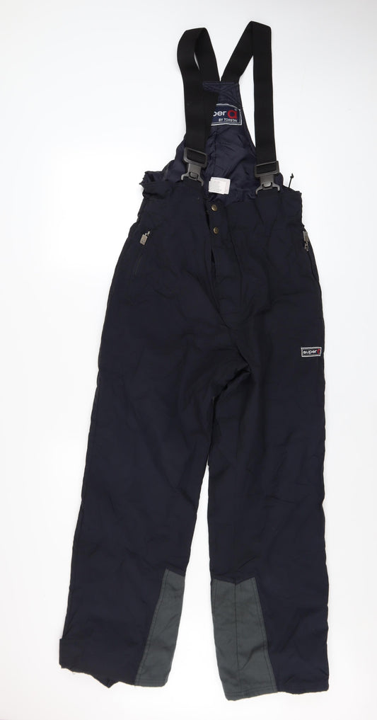Super A by Torstai Women's Black Size 12 Snow Pants Waterproof Ski Trousers