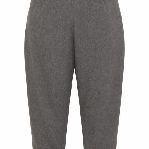 Berkertex Women’s Grey Herringbone Trousers Size 20 Straight Fit