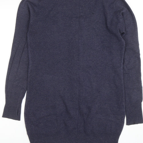 Joe Browns Womens Navy Size 12 Long Sleeve Cardigan