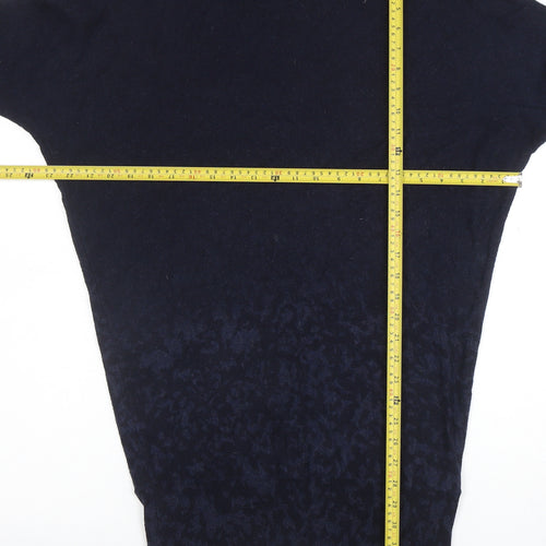 Mint Velvet Women's Blue Size 8 Relaxed Knit Pullover Jumper