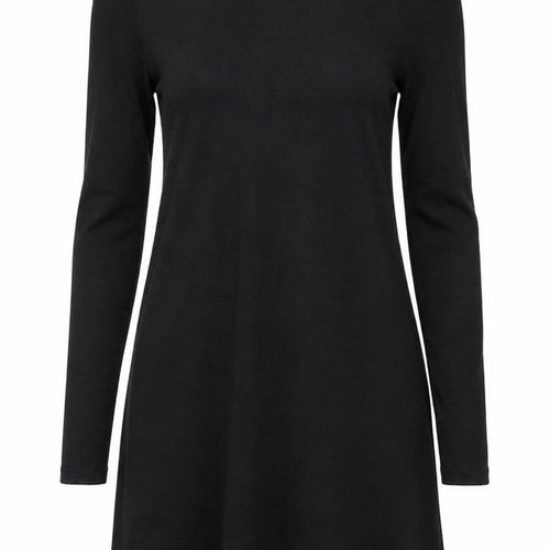 GAP Women’s Black Long Sleeve Jersey T-Shirt Dress Size S