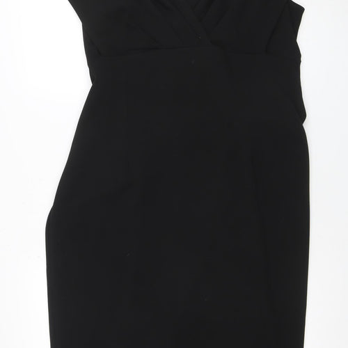 Roman Women’s Black Off Shoulder Bodycon Dress Size 18
