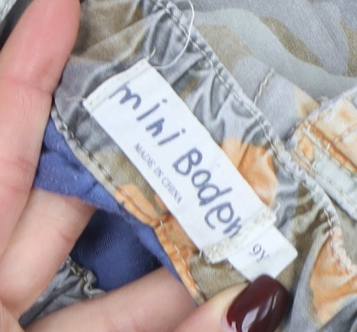 Mini Boden Boys Multicoloured Camouflage Cargo Trousers 6 Years