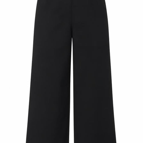 Marks and Spencer Women's Black Size 12 Regular Straight Trousers