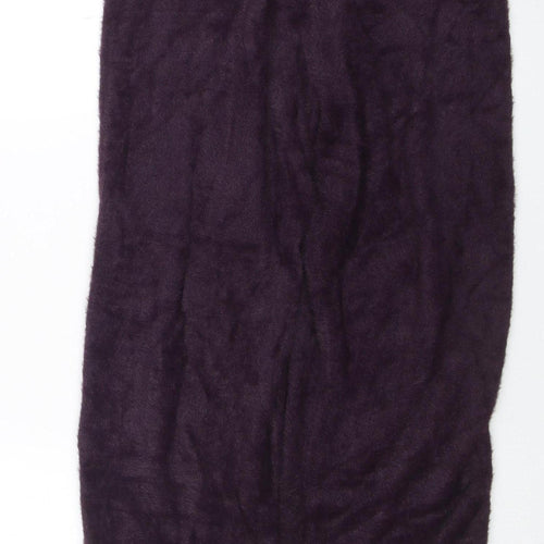 Marks and Spencer Women Purple Fleece Lounge Pants M