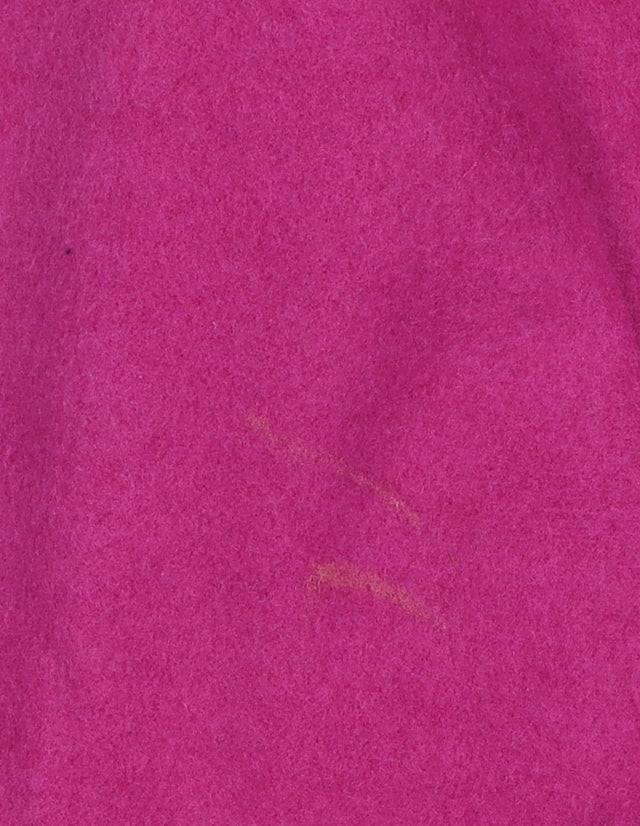 Bonmarché Women’s Pink Mid-Length Overcoat Size 16 Lined