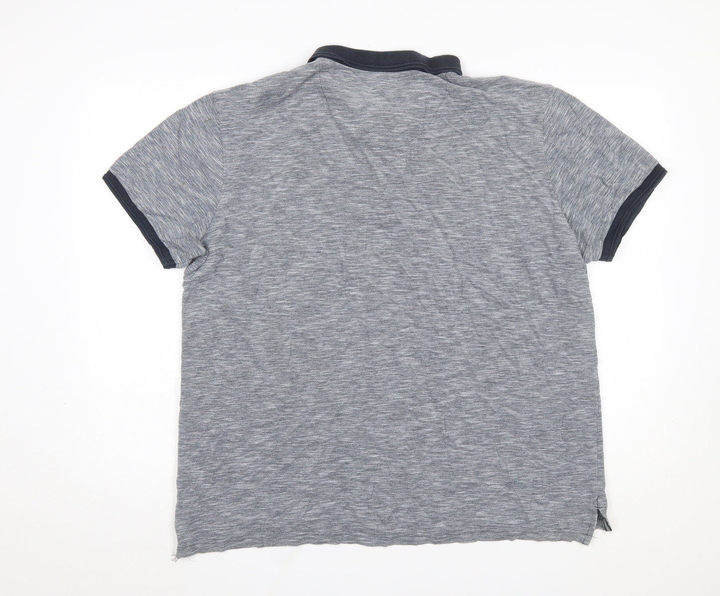 Kensington Eastside Men’s Grey 2XL Polo Shirt Classic Casual