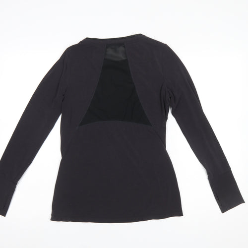 GapFit Women’s Black XS Slim Fit Long Sleeve Active Top