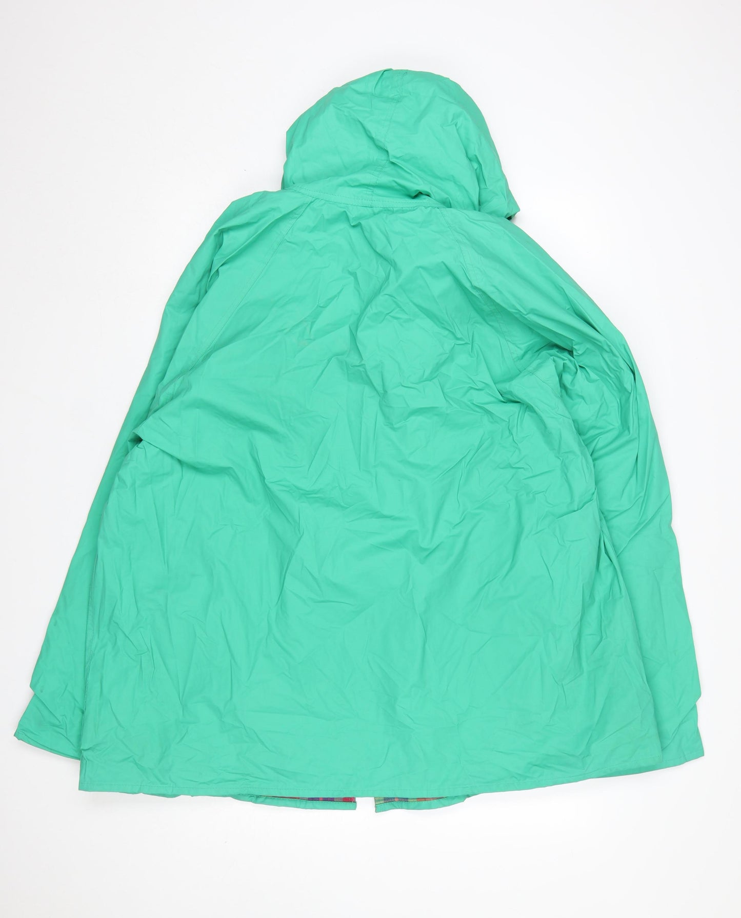 Misty Harbor Women's Green XL Waterproof Hooded Rain Coat